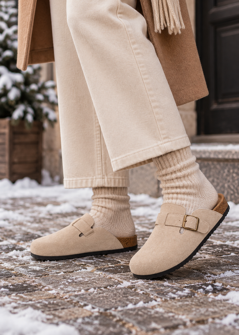 Sabots Beige